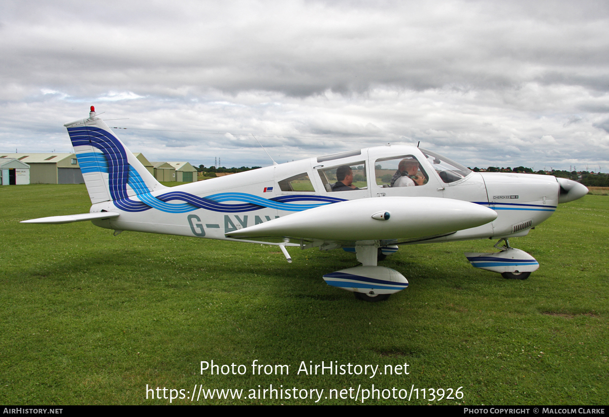 Aircraft Photo of G-AYAW | Piper PA-28-180 Cherokee E | AirHistory.net #113926