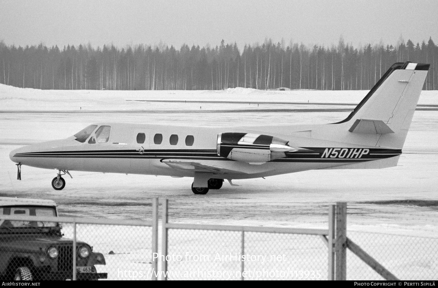 Aircraft Photo of N501HP | Cessna 501 Citation I/SP | AirHistory.net #113935