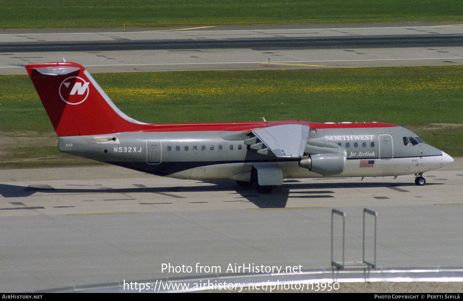 Aircraft Photo of N532XJ | BAE Systems Avro 146-RJ85 | Northwest Jet Airlink | AirHistory.net #113950