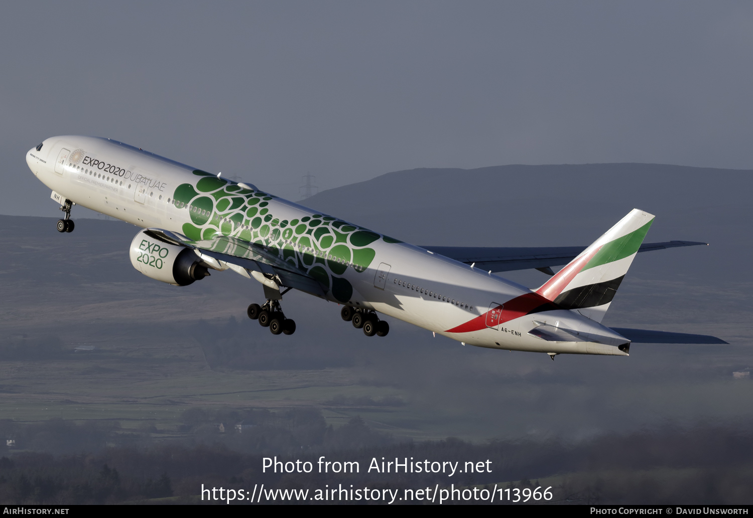 Aircraft Photo of A6-ENH | Boeing 777-31H/ER | Emirates | AirHistory.net #113966