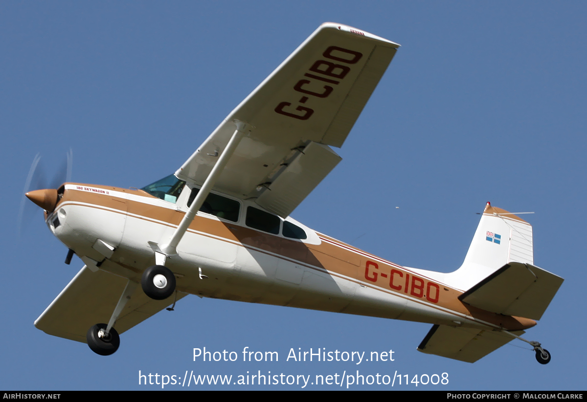 Aircraft Photo of G-CIBO | Cessna 180K Skywagon 180 | AirHistory.net #114008