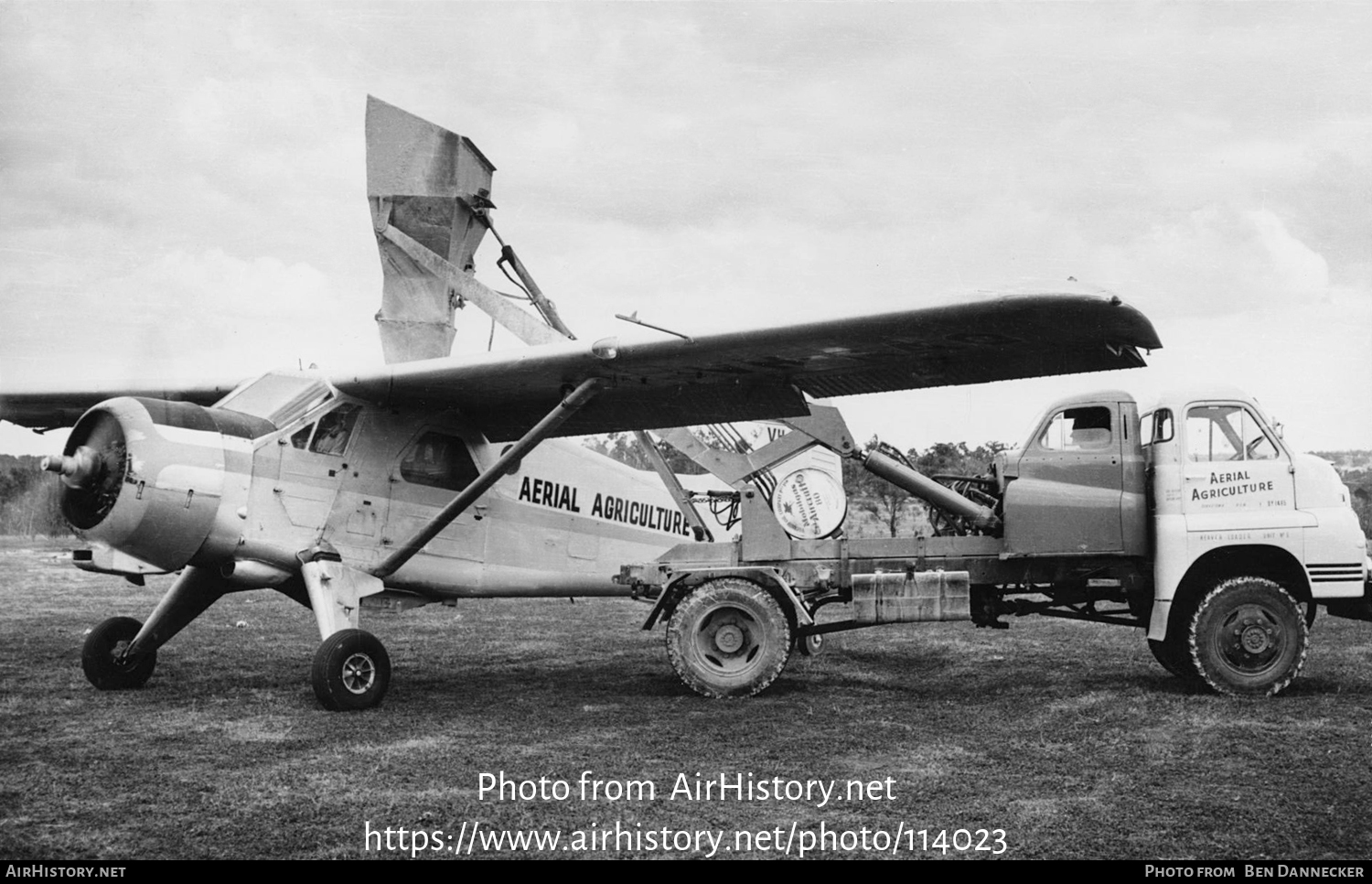 Aircraft Photo of VH-AAO | De Havilland Canada DHC-2 Beaver Mk1 | Aerial Agriculture | AirHistory.net #114023