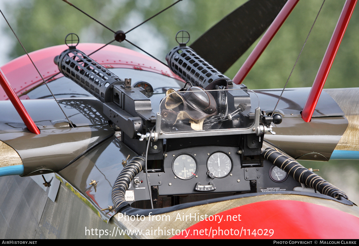 Aircraft Photo of G-BVGZ / 152/17 | Fokker Dr.1 (replica) | Germany - Air Force | AirHistory.net #114029