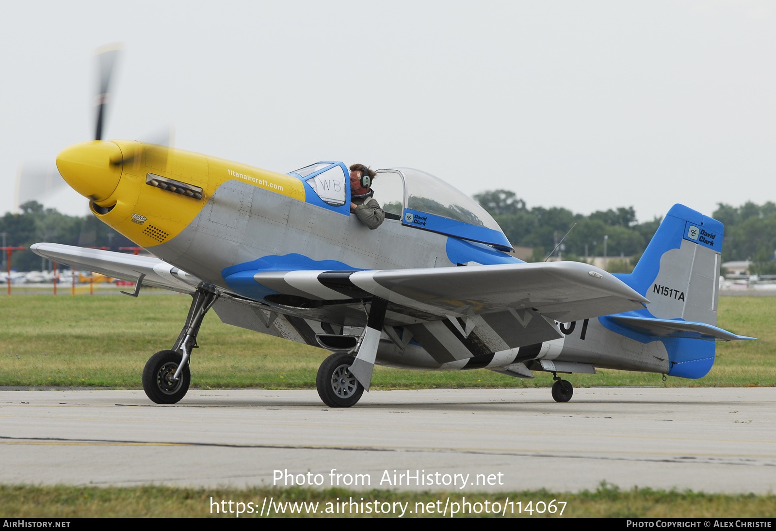 Aircraft Photo of N151TA | Titan T-51 Mustang | AirHistory.net #114067