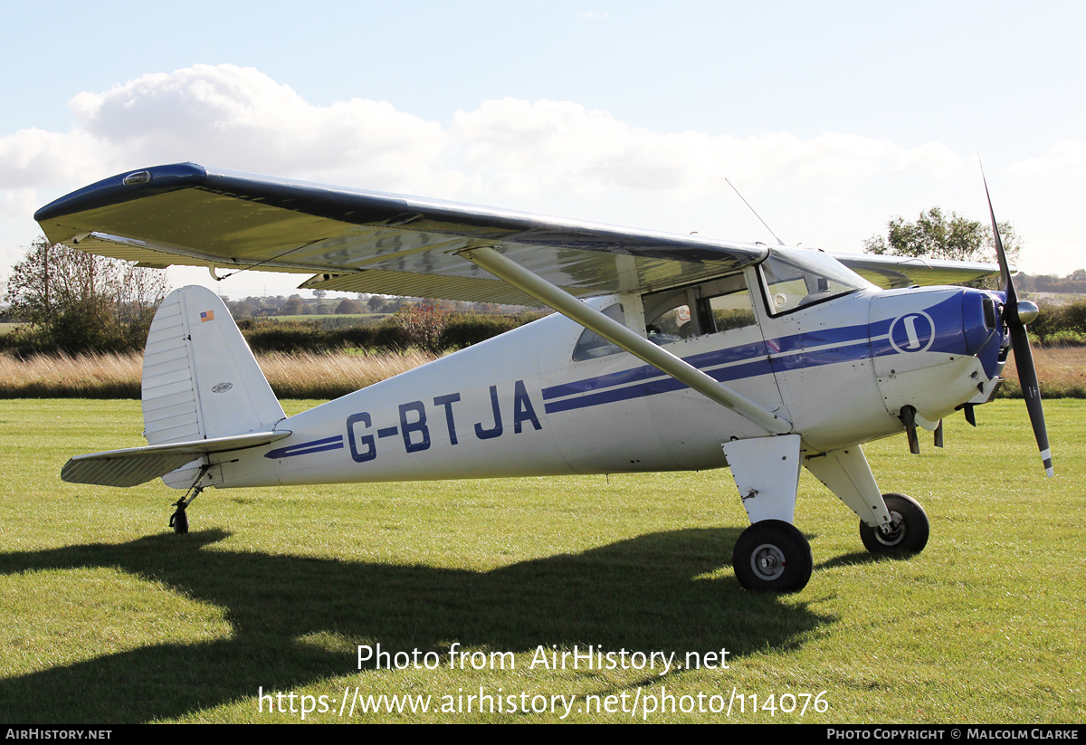 Aircraft Photo of G-BTJA | Luscombe 8E Silvaire Deluxe | AirHistory.net #114076