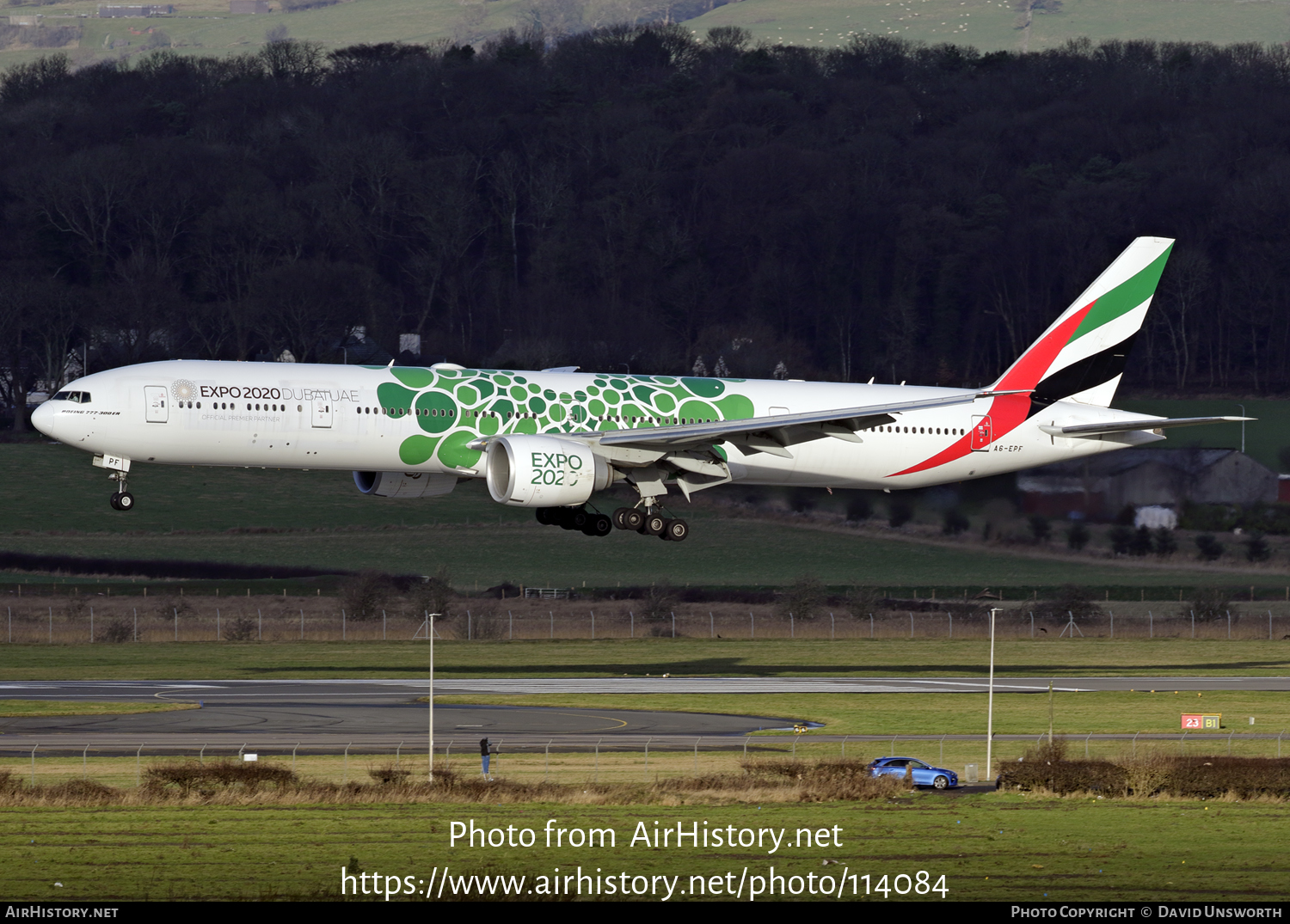 Aircraft Photo of A6-EPF | Boeing 777-31H/ER | Emirates | AirHistory.net #114084