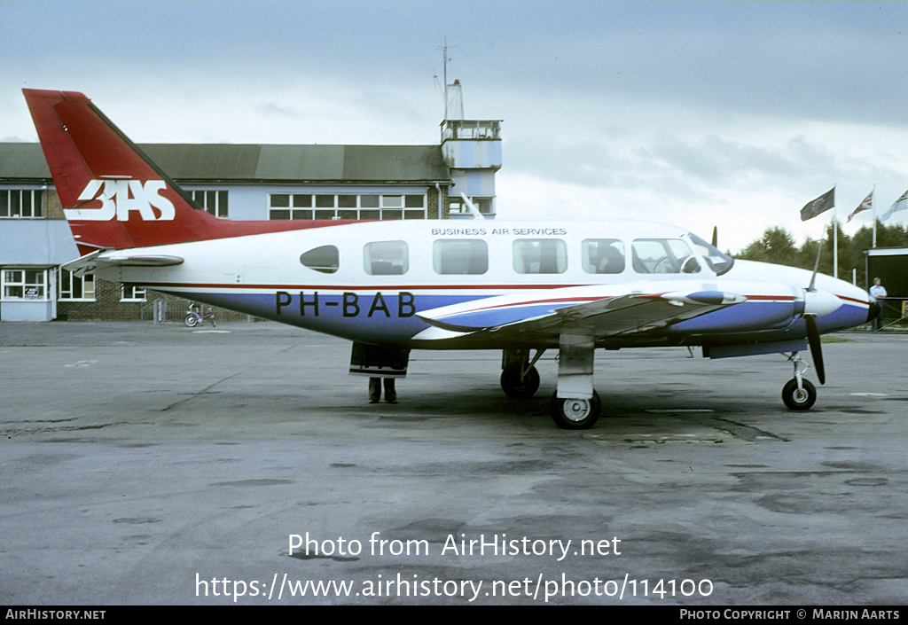 Aircraft Photo of PH-BAB | Piper PA-31-350 Navajo Chieftain | Business Air Services - BAS | AirHistory.net #114100