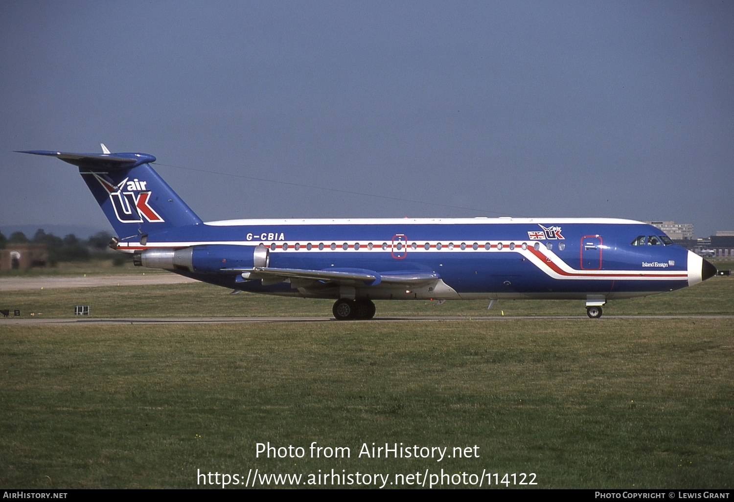 Aircraft Photo of G-CBIA | BAC 111-416EK One-Eleven | Air UK | AirHistory.net #114122