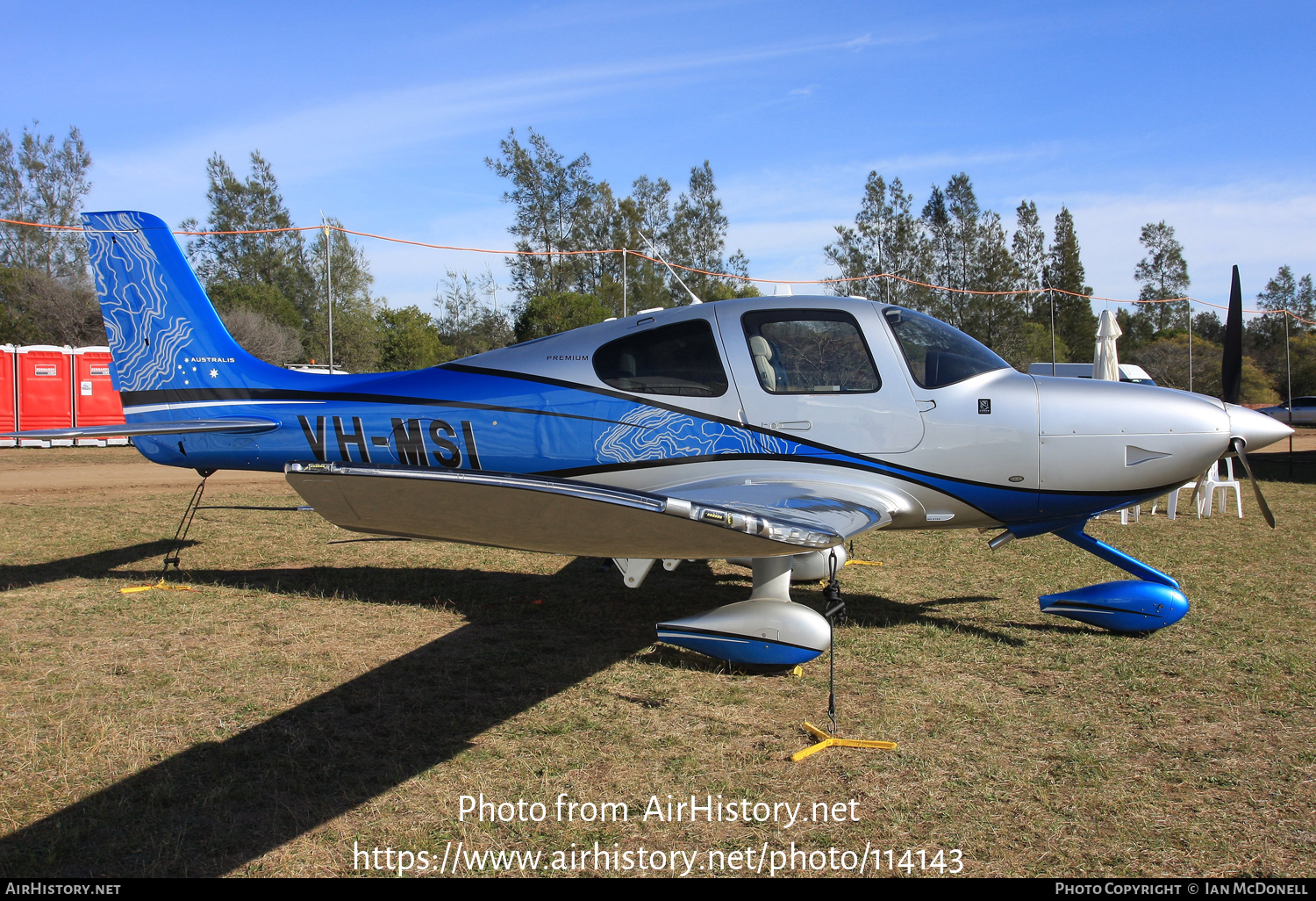 Aircraft Photo of VH-MSI | Cirrus SR-22 G5 Australis | AirHistory.net #114143