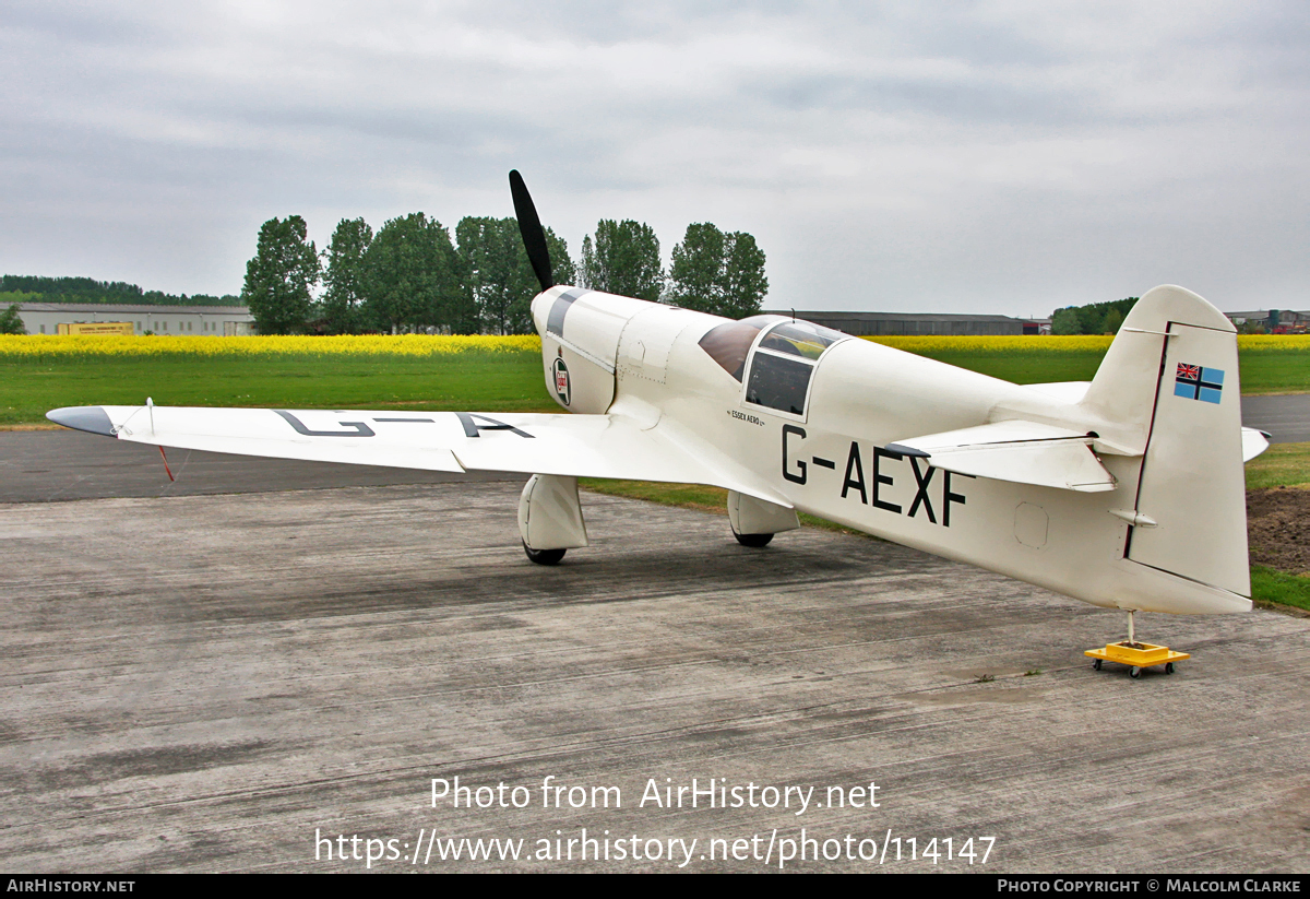 Aircraft Photo of G-AEXF | Percival E.2 Mew Gull | AirHistory.net #114147