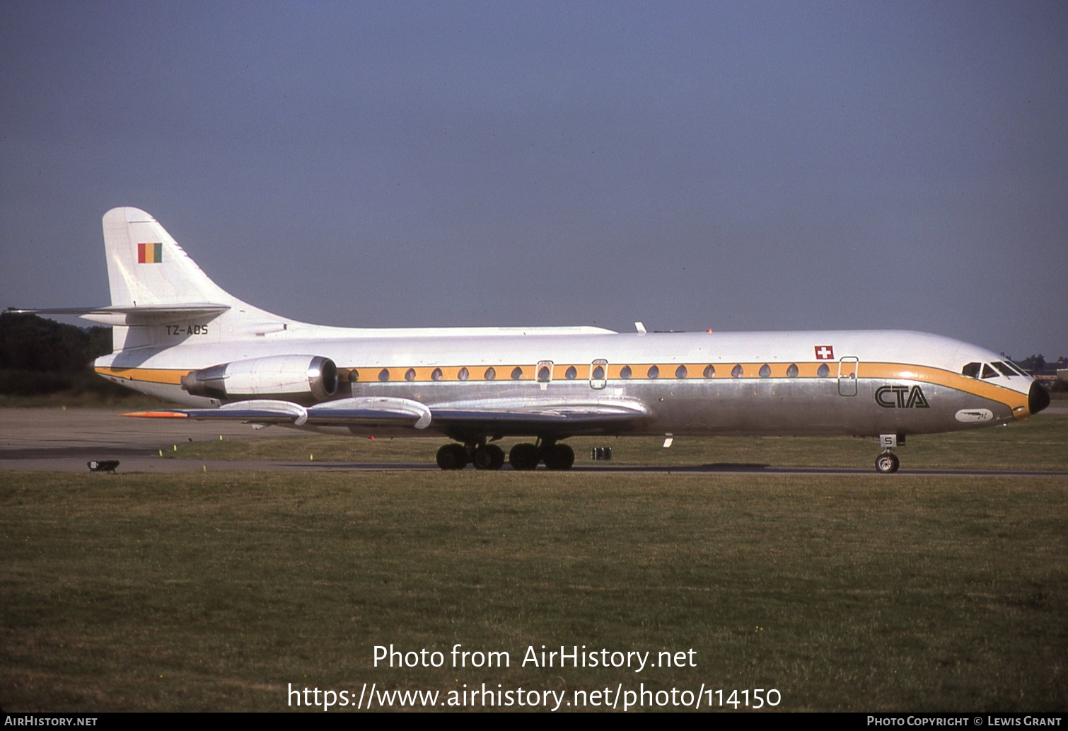 Aircraft Photo of TZ-ADS | Sud SE-210 Caravelle 10B3 Super B | Air Mali | AirHistory.net #114150