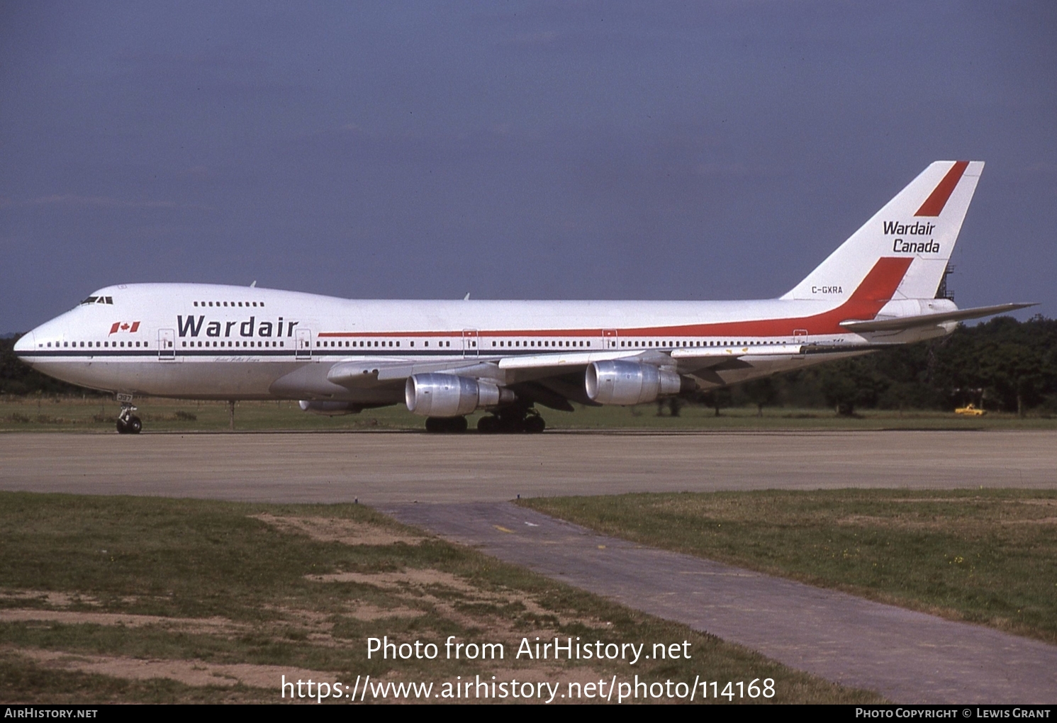 Aircraft Photo of C-GXRA | Boeing 747-211B | Wardair Canada | AirHistory.net #114168