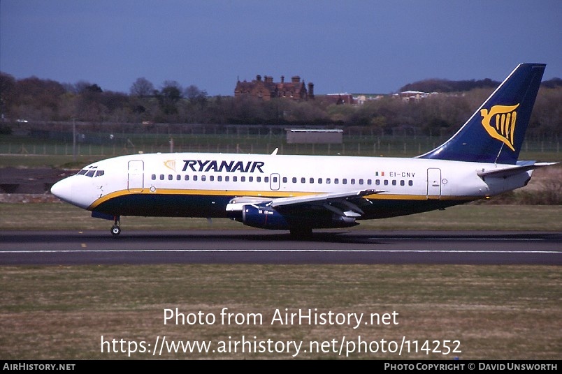 Aircraft Photo of EI-CNV | Boeing 737-230/Adv | Ryanair | AirHistory.net #114252