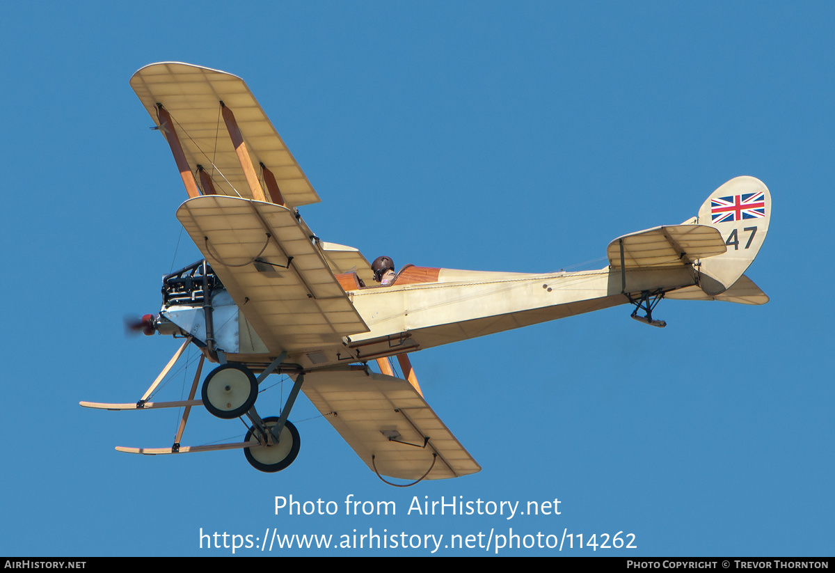 Aircraft Photo of G-AWYI / 347 | Royal Aircraft Factory BE-2c (replica) | UK - Air Force | AirHistory.net #114262