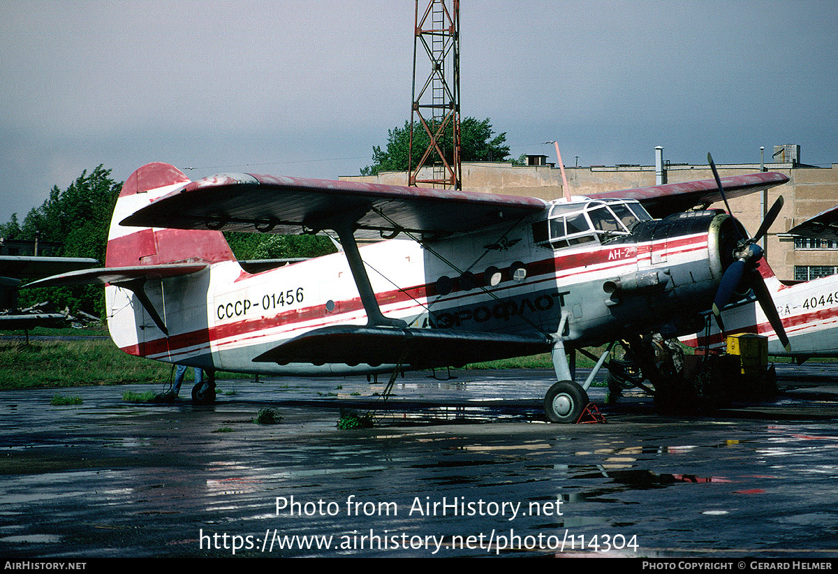 Aircraft Photo of CCCP-01456 | Antonov An-2 | Aeroflot | AirHistory.net #114304