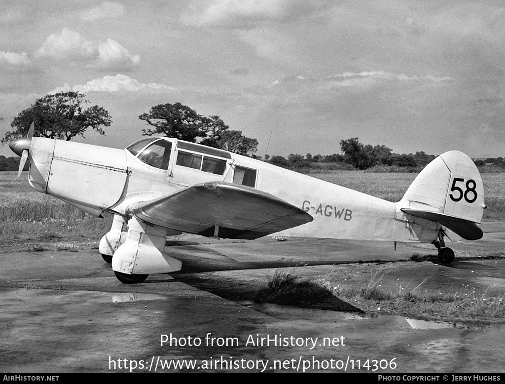 Aircraft Photo of G-AGWB | Percival P.34A Proctor 3 | AirHistory.net #114306