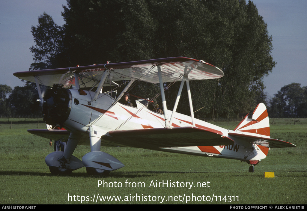 Aircraft Photo of G-BHUW | Boeing N2S-4 Kaydet (A75N1) | AirHistory.net #114311