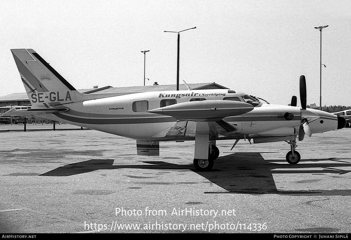 Aircraft Photo of SE-GLA | Piper PA-31T Cheyenne | Kungsair | AirHistory.net #114336