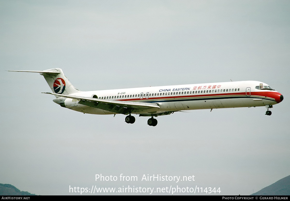 Aircraft Photo of B-2101 | McDonnell Douglas MD-82 (DC-9-82) | China Eastern Airlines | AirHistory.net #114344