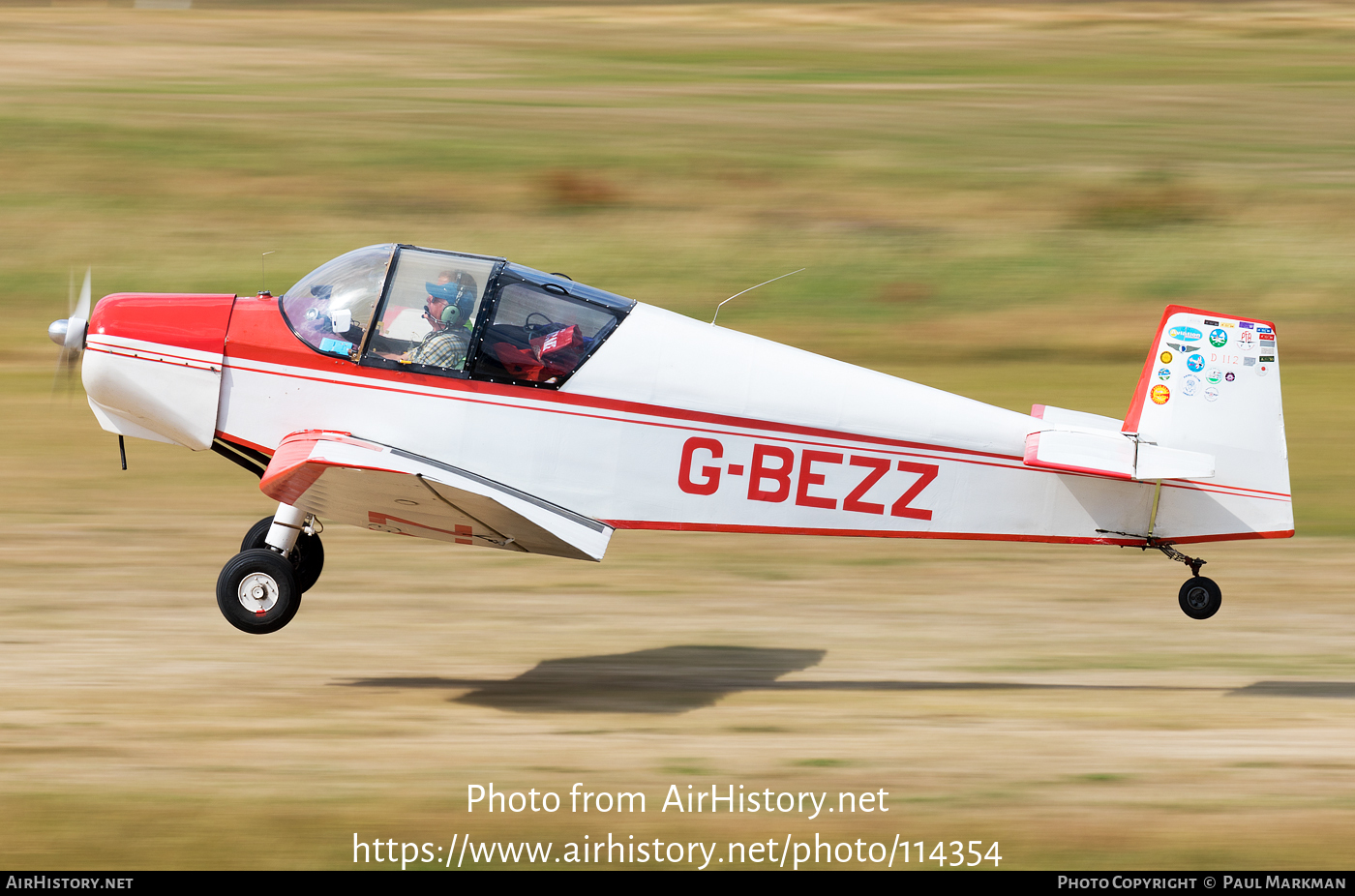 Aircraft Photo Of G-BEZZ | Jodel D.112 | AirHistory.net #114354