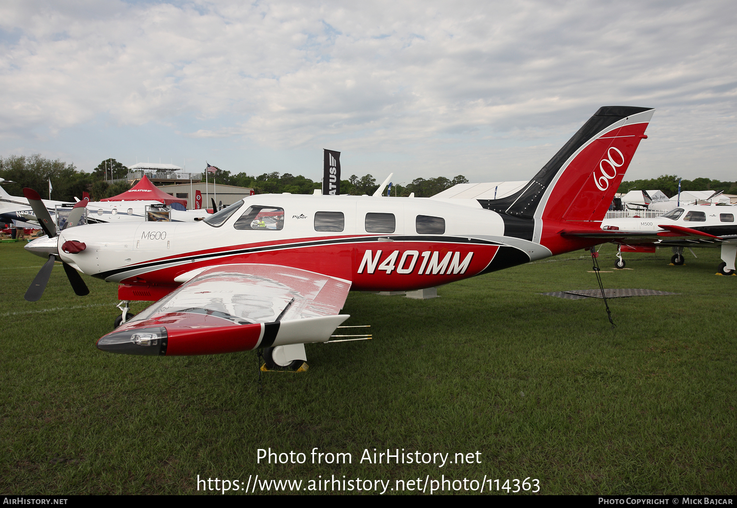 Aircraft Photo of N401MM | Piper PA-46-600TP M600 | AirHistory.net #114363