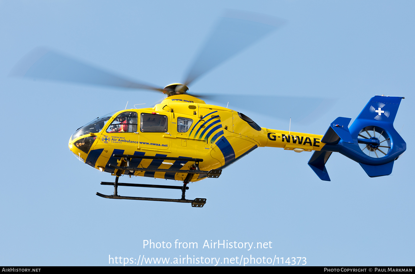 Aircraft Photo of G-NWAE | Eurocopter EC-135T-2 | North West Air Ambulance | AirHistory.net #114373