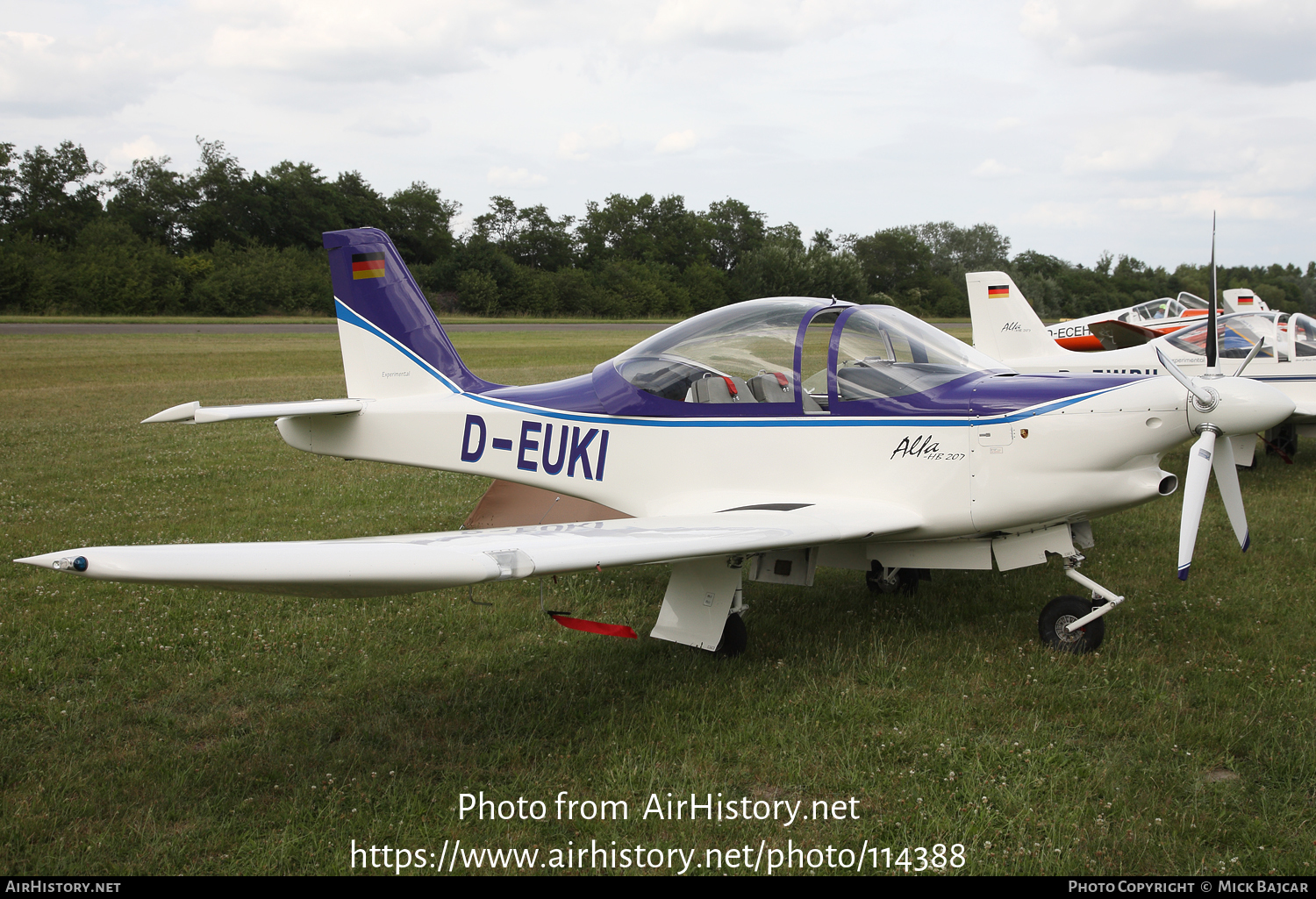 Aircraft Photo of D-EUKI | Brditschka HB-207 VRG Alfa | AirHistory.net #114388