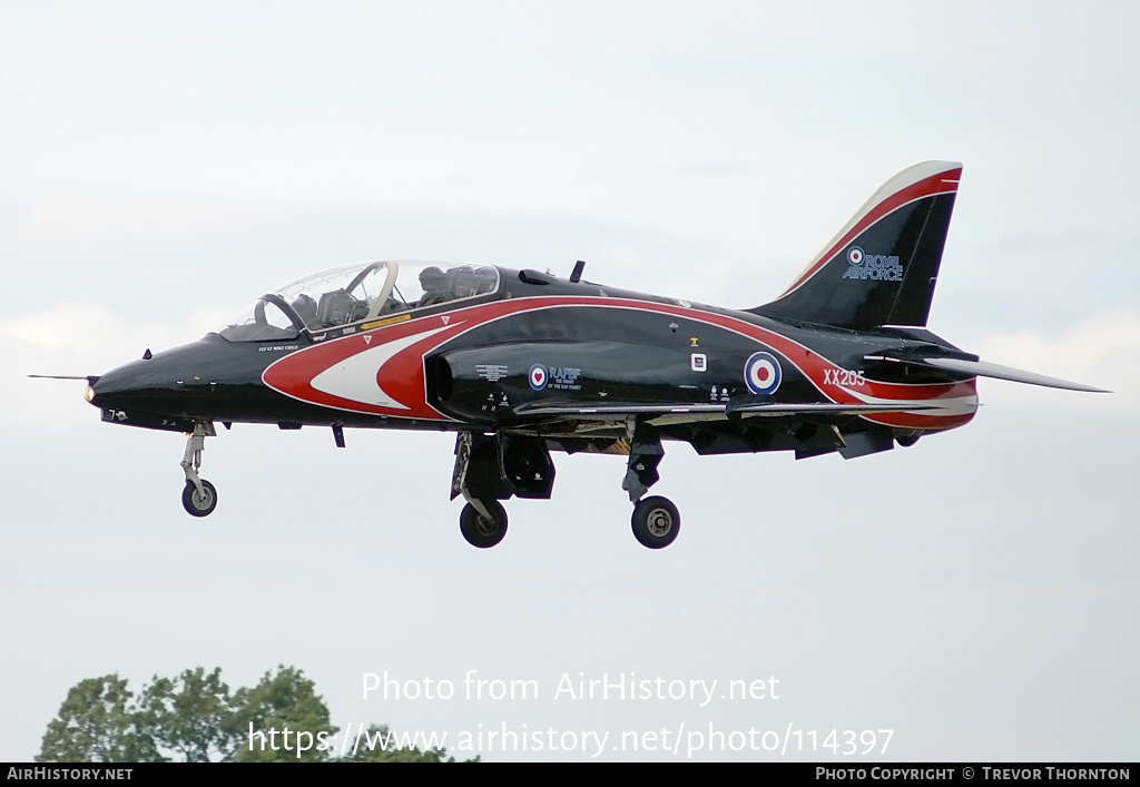 Aircraft Photo of XX205 | British Aerospace Hawk T.1A | UK - Air Force | AirHistory.net #114397