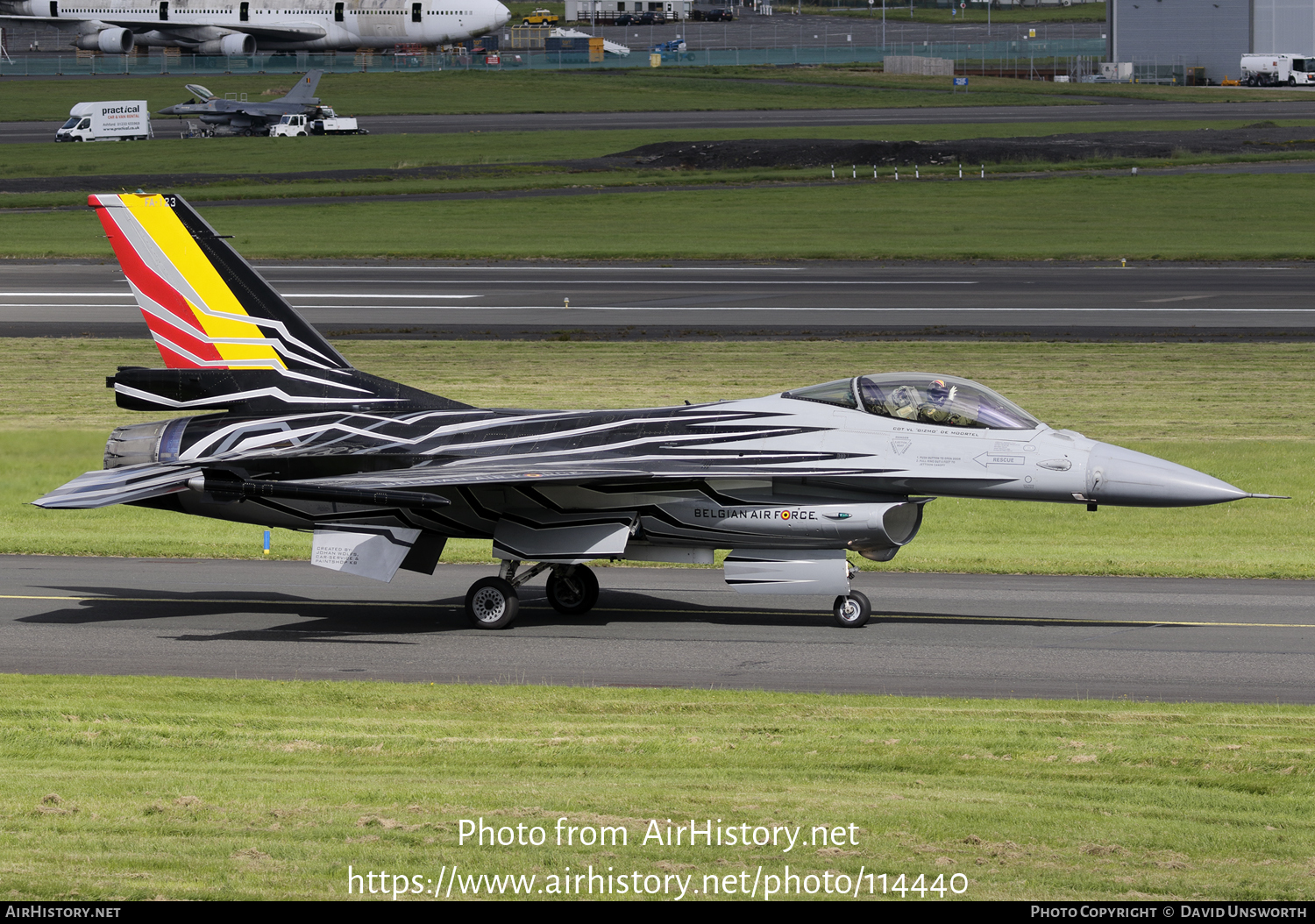 Aircraft Photo of FA-123 | General Dynamics F-16AM Fighting Falcon | Belgium - Air Force | AirHistory.net #114440