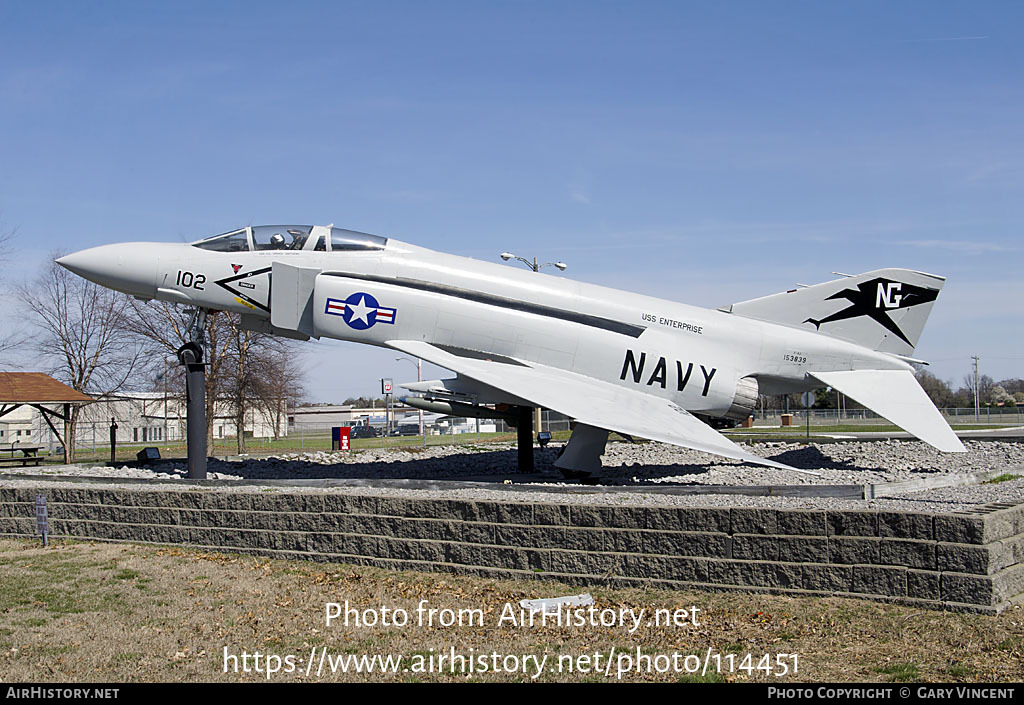 Aircraft Photo of 153839 | McDonnell Douglas F-4J Phantom II | USA - Navy | AirHistory.net #114451