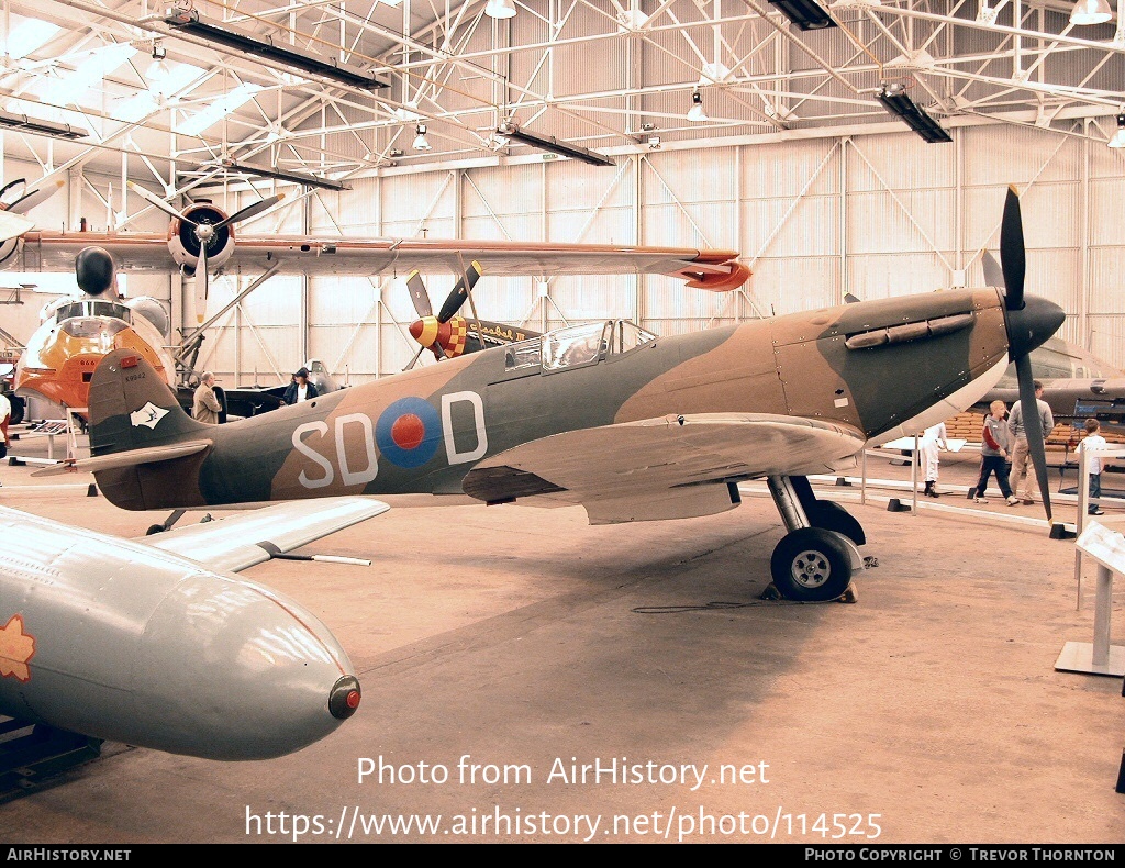 Aircraft Photo of K9942 | Supermarine 300 Spitfire Mk1A | UK - Air Force | AirHistory.net #114525