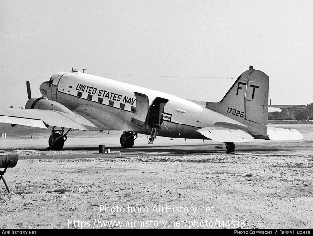 Aircraft Photo of 17226 | Douglas R4D-5 Skytrain | USA - Navy | AirHistory.net #114538