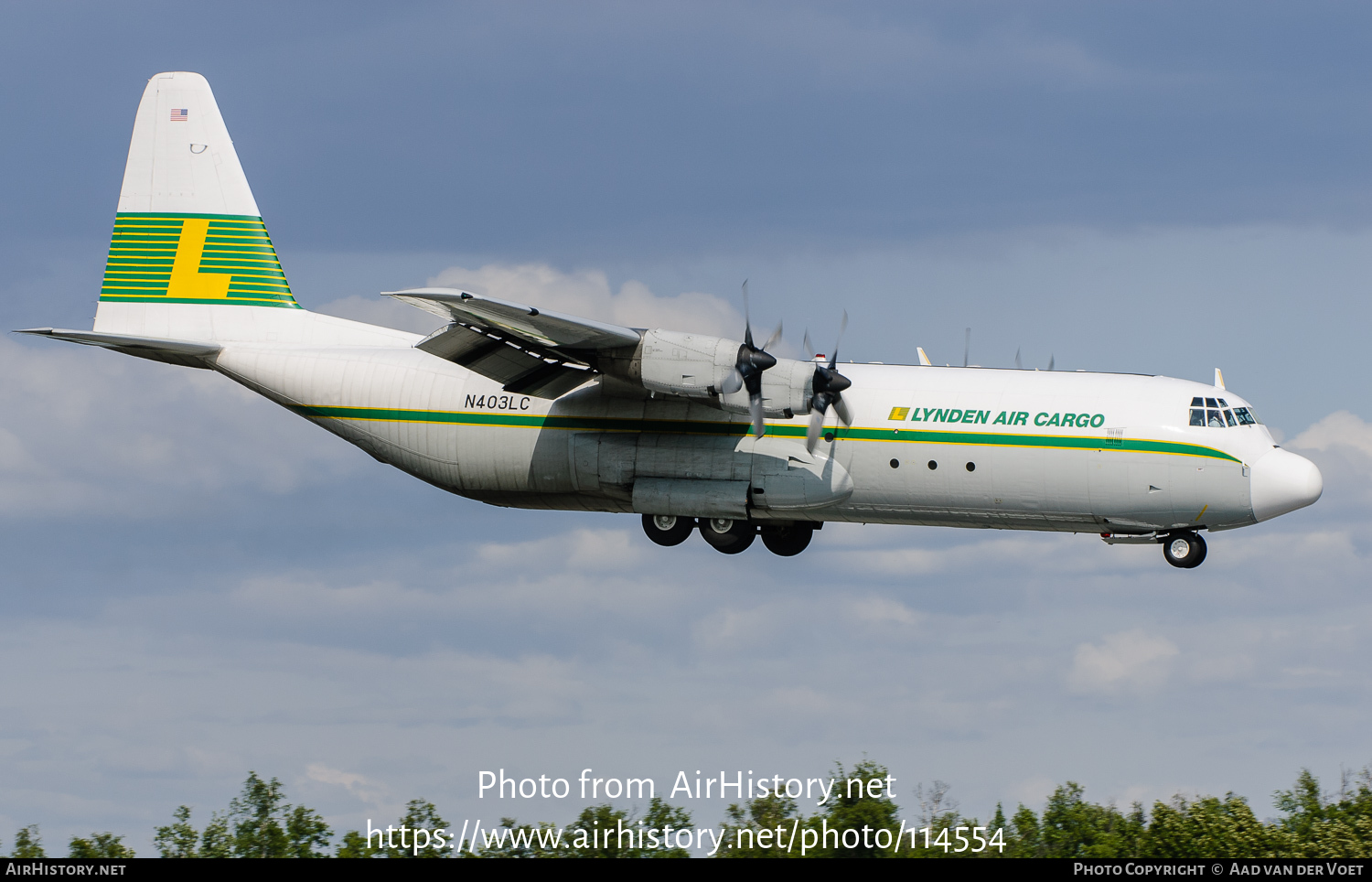 Aircraft Photo of N403LC | Lockheed L-100-30 Hercules (382G) | Lynden Air Cargo | AirHistory.net #114554