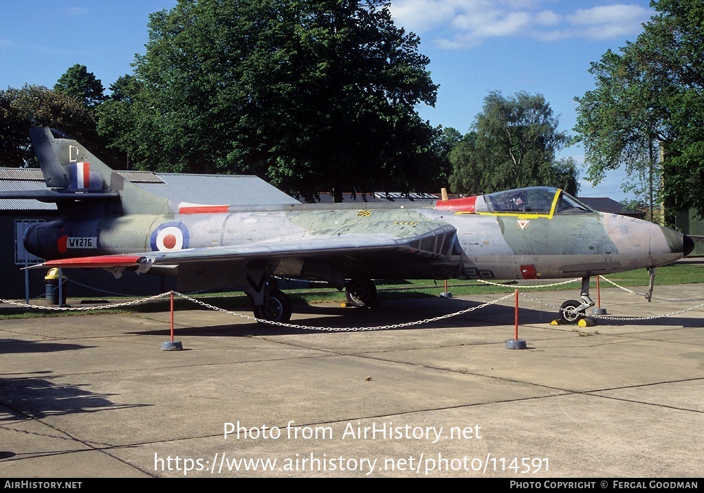 Aircraft Photo of WV276 | Hawker Hunter F4 | UK - Air Force ...