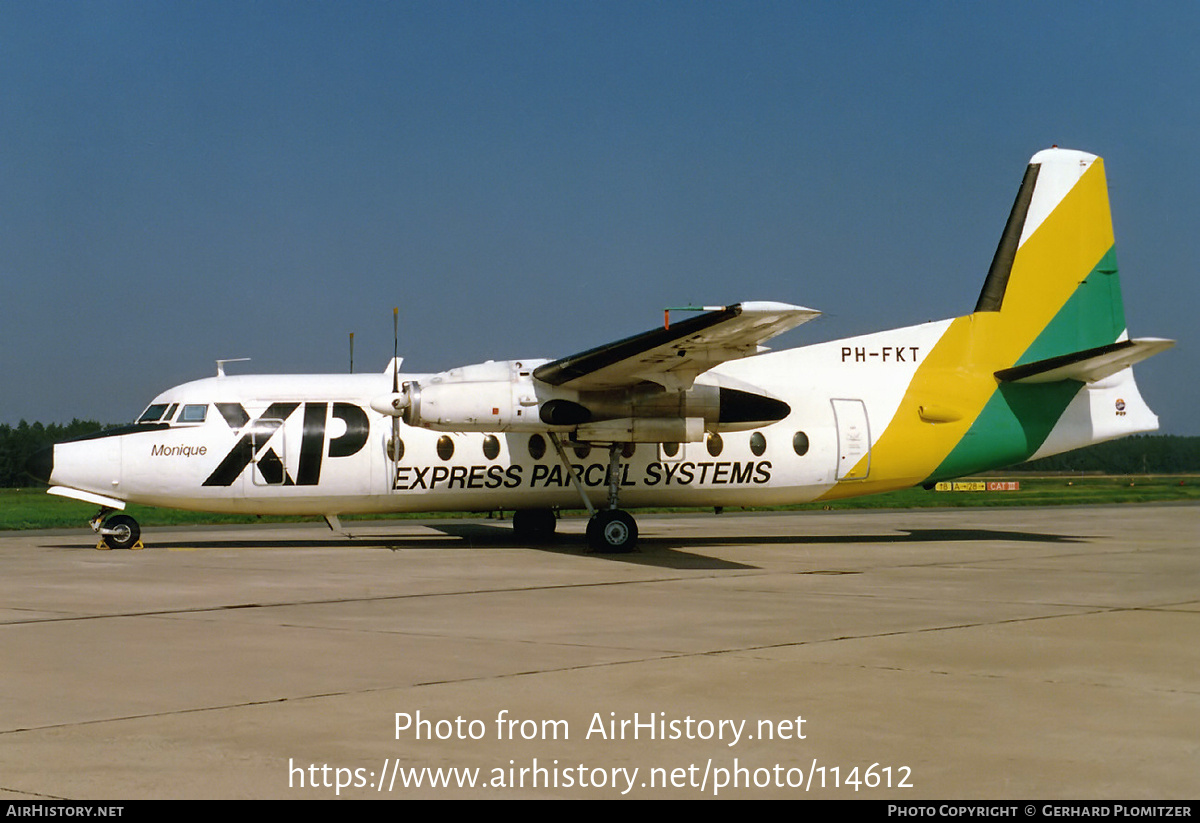 Aircraft Photo of PH-FKT | Fokker F27-600 Friendship | XP - Express Parcel Systems | AirHistory.net #114612