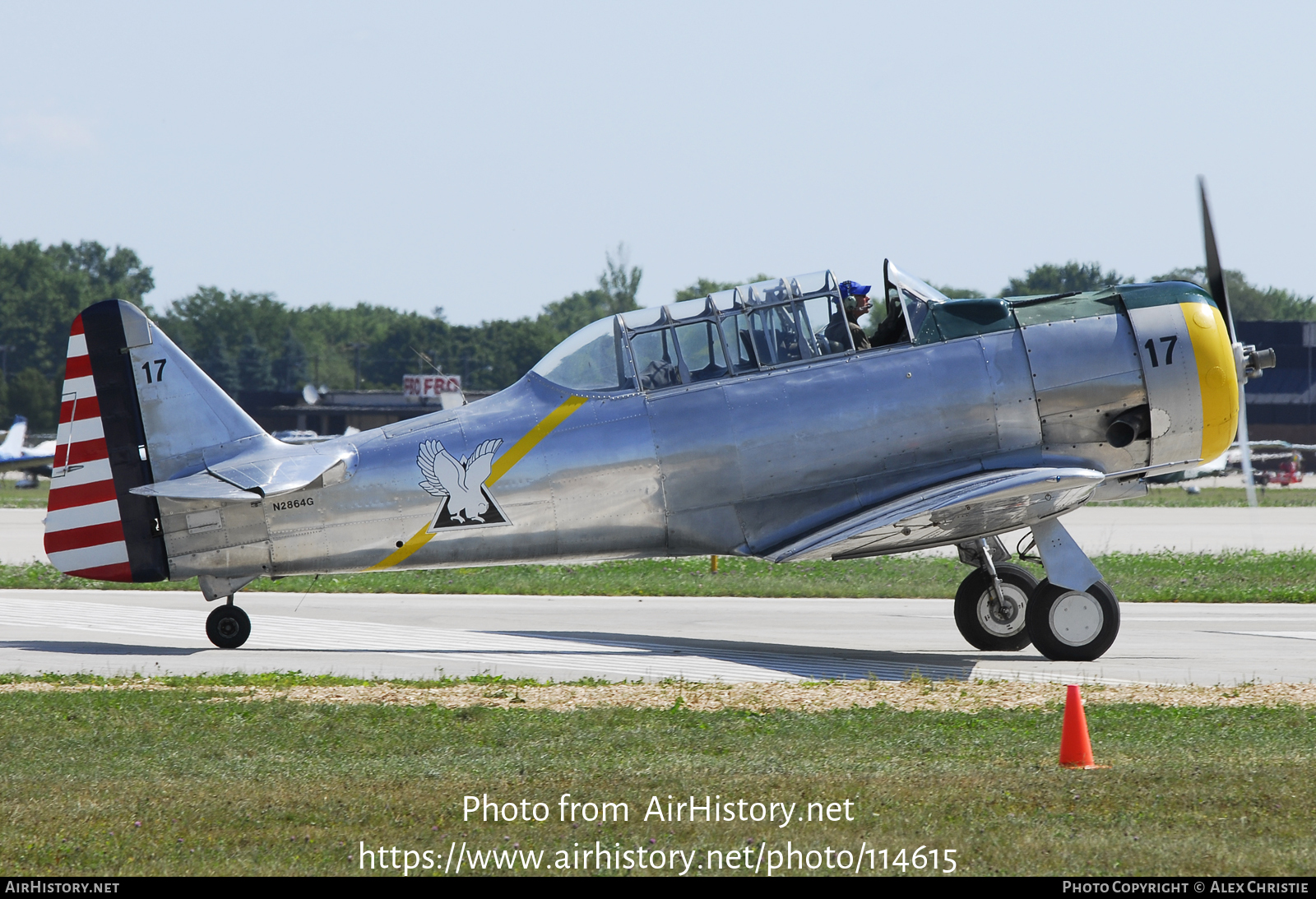 Aircraft Photo of N2864G | North American SNJ-6 Texan | USA - Air Force | AirHistory.net #114615