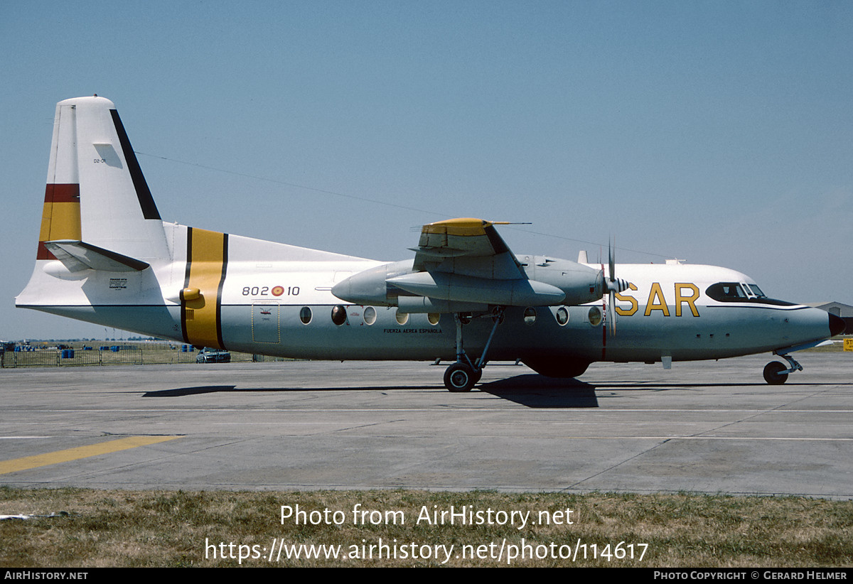 Aircraft Photo of D2-01 | Fokker F27-200MAR Maritime | Spain - Air Force | AirHistory.net #114617