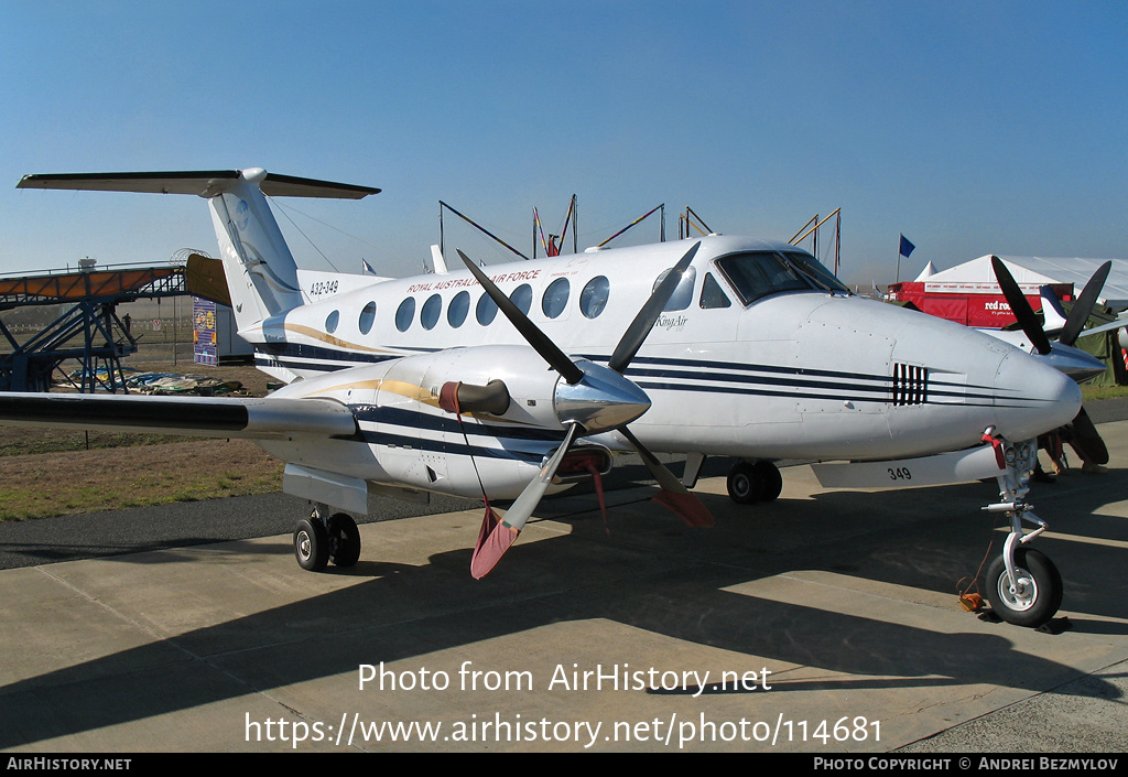 Aircraft Photo of A32-349 | Raytheon 350 King Air (B300) | Australia - Air Force | AirHistory.net #114681