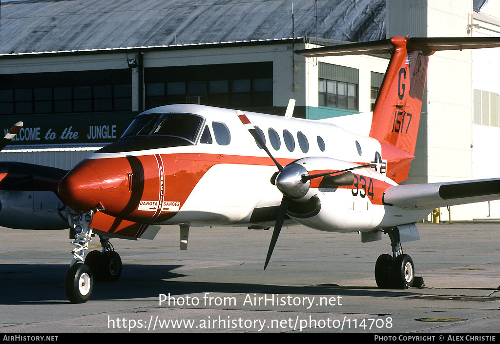 Aircraft Photo of 161517 / 1517 | Beech TC-12B Super King Air (A200C) | USA - Navy | AirHistory.net #114708