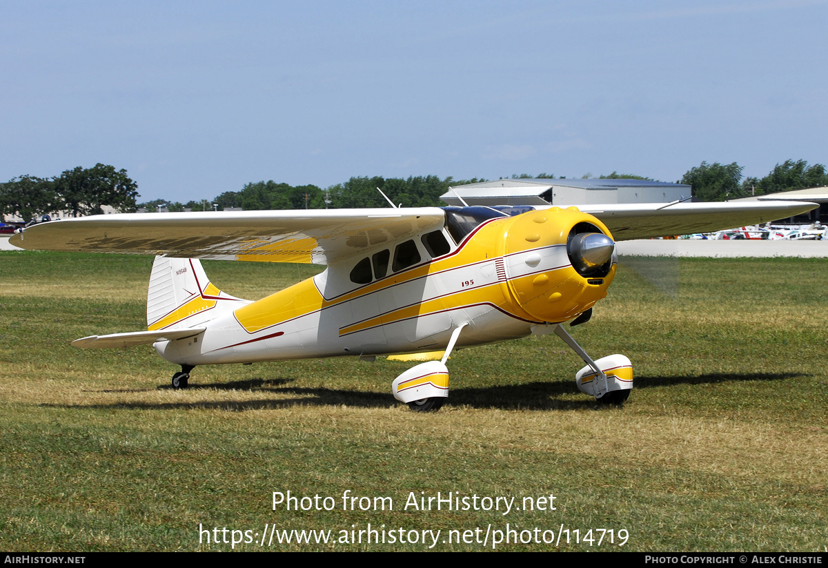 Aircraft Photo of N195AB | Cessna 195 | AirHistory.net #114719