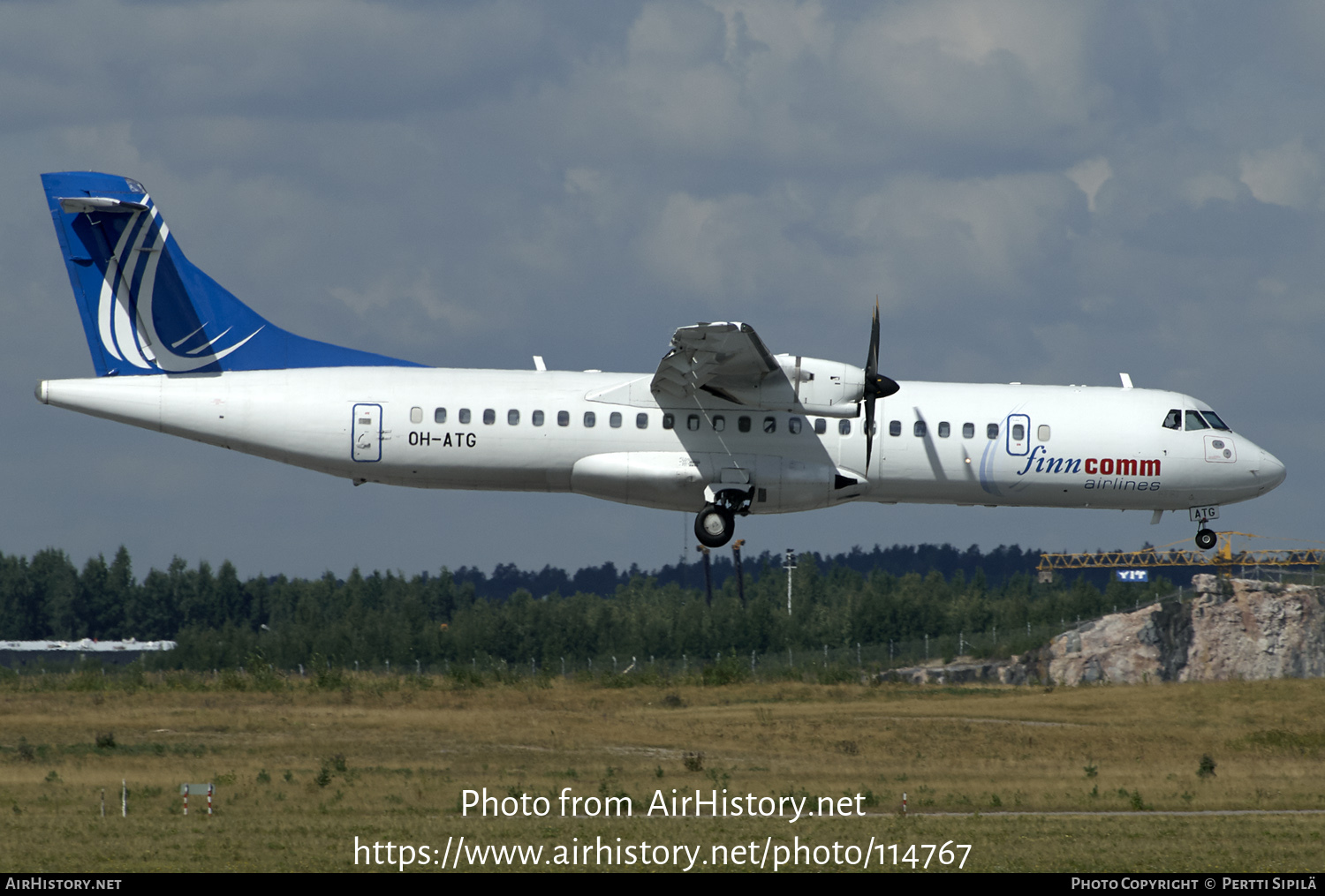 Aircraft Photo of OH-ATG | ATR ATR-72-500 (ATR-72-212A) | Finncomm Airlines | AirHistory.net #114767