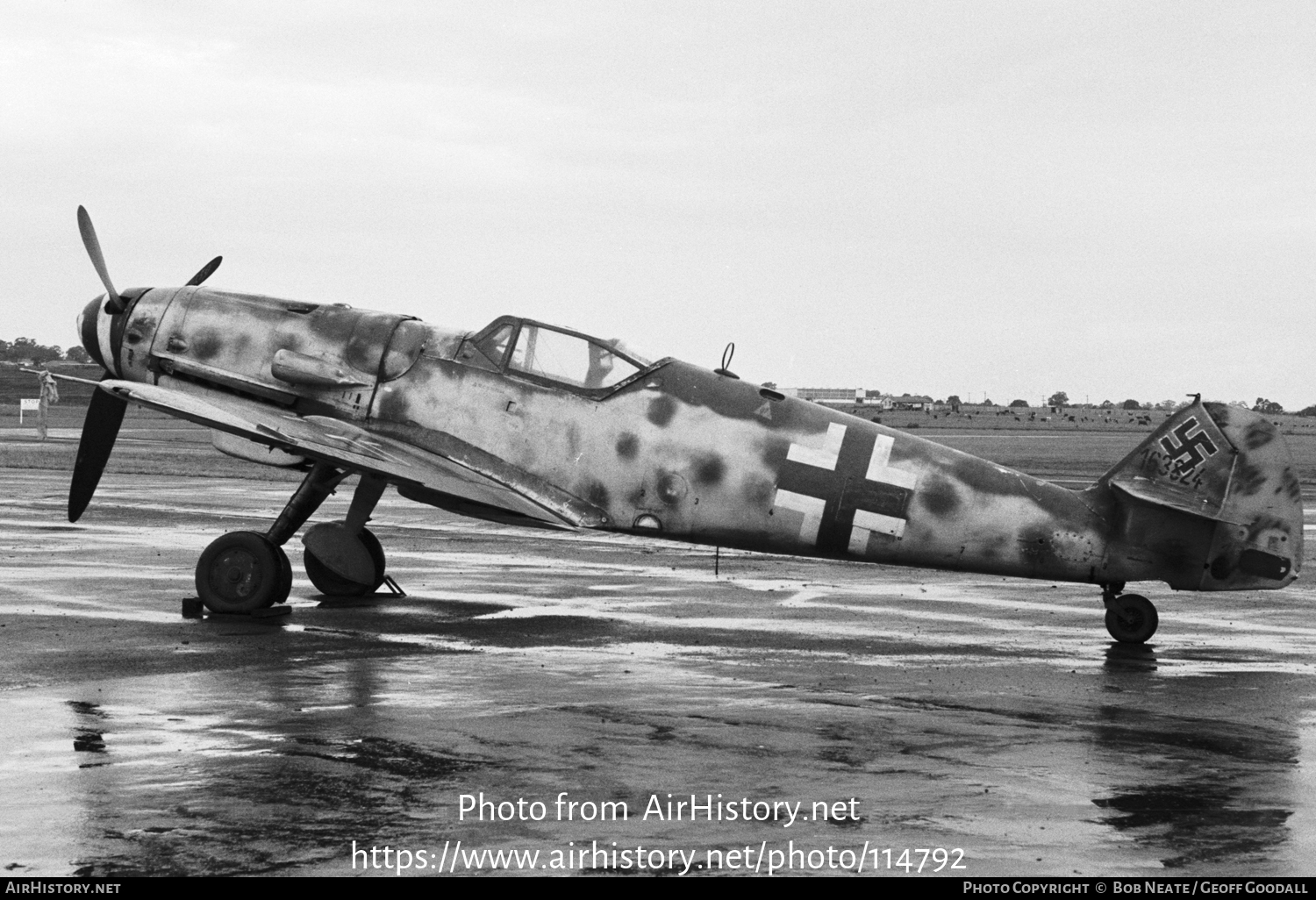 Aircraft Photo of 163824 | Messerschmitt Bf-109G-6/U2 | Germany - Air Force | AirHistory.net #114792