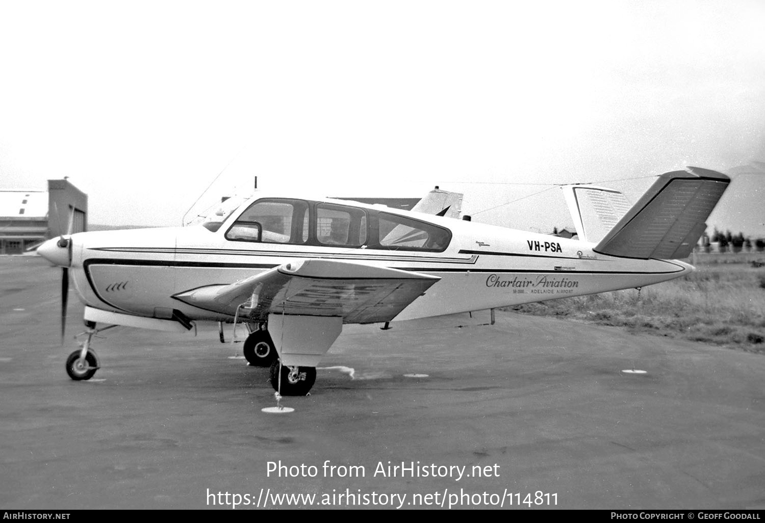 Aircraft Photo of VH-PSA | Beech S35 Bonanza | Chartair | AirHistory.net #114811