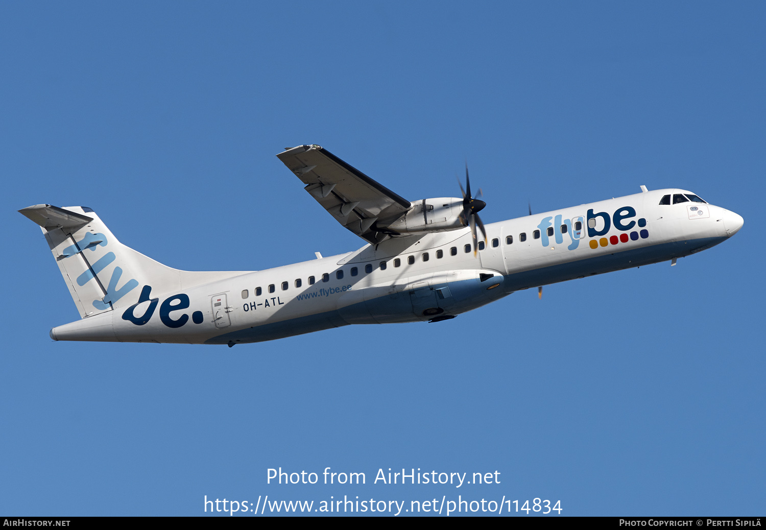 Aircraft Photo of OH-ATL | ATR ATR-72-500 (ATR-72-212A) | Flybe | AirHistory.net #114834