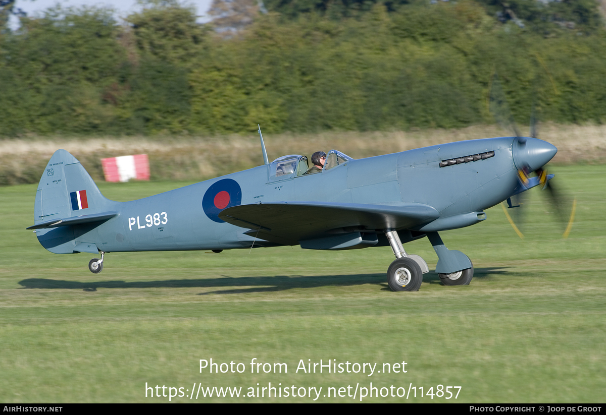 Aircraft Photo of G-PRXI / PL983 | Supermarine 365 Spitfire PR11 | UK - Air Force | AirHistory.net #114857