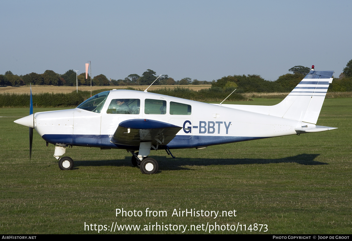 Aircraft Photo of G-BBTY | Beech C23 Sundowner 180 | AirHistory.net #114873