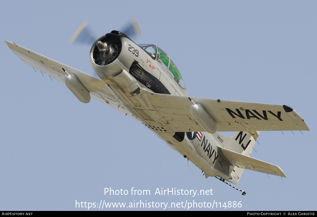 Aircraft Photo of N4168E / NX4168E / 146239 | North American T-28C Trojan | USA - Navy | AirHistory.net #114886