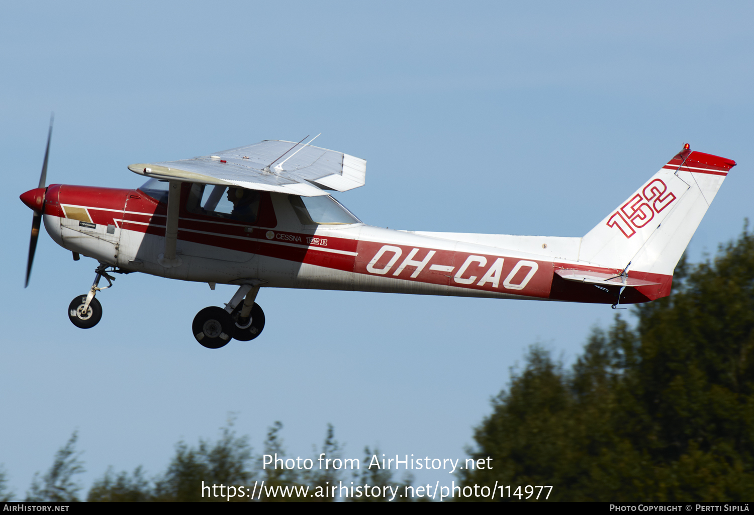 Aircraft Photo of OH-CAO | Cessna 152 | AirHistory.net #114977