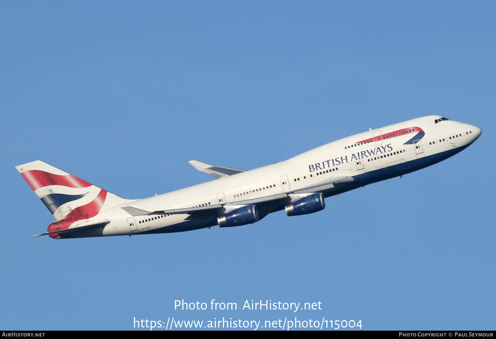 Aircraft Photo of G-CIVE | Boeing 747-436 | British Airways | AirHistory.net #115004