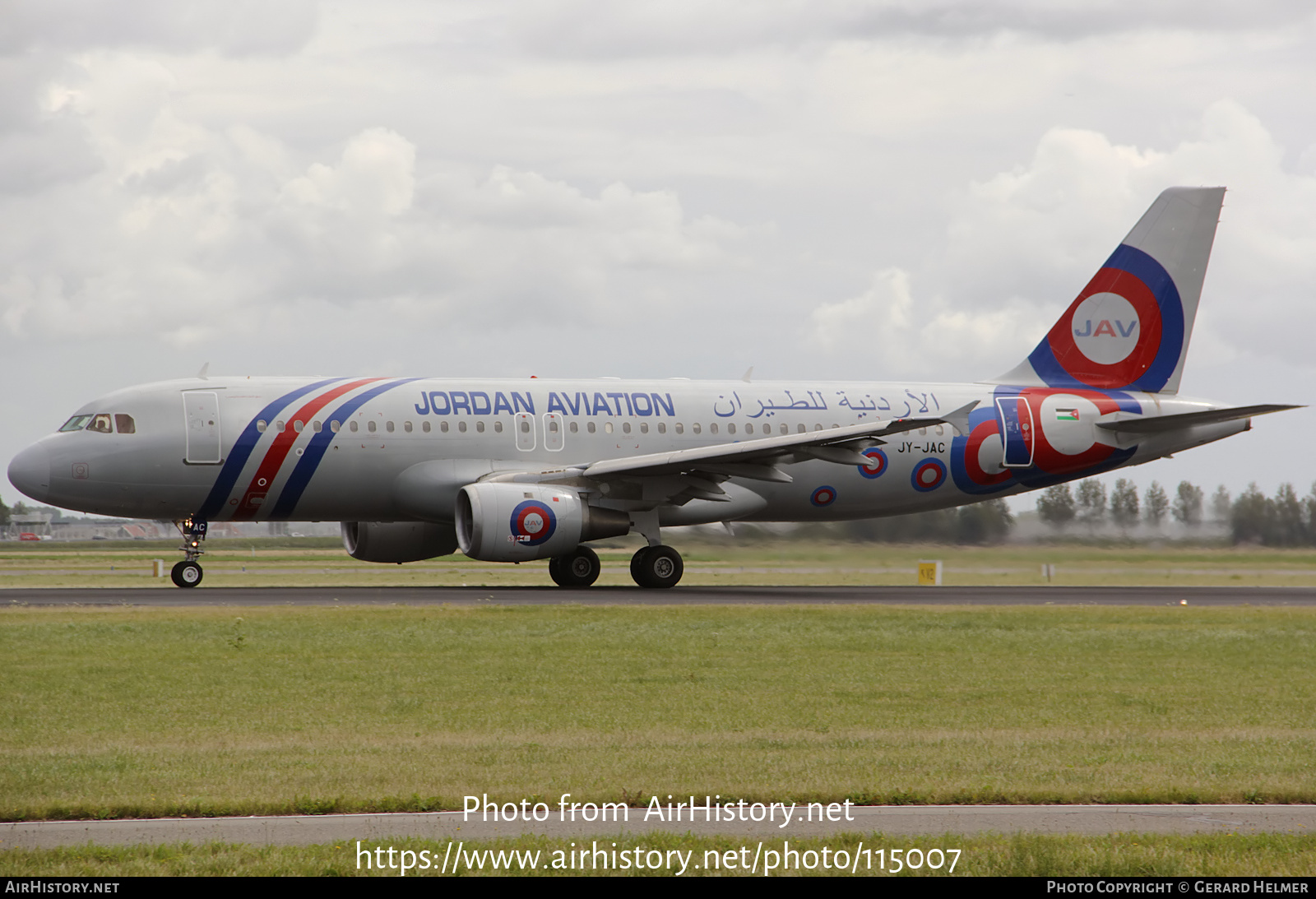 Aircraft Photo of JY-JAC | Airbus A320-211 | Jordan Aviation - JAV | AirHistory.net #115007